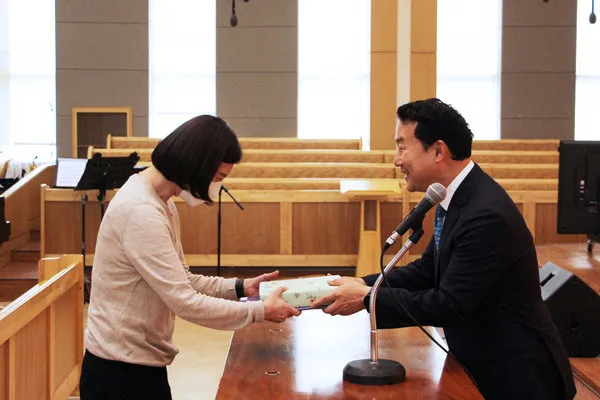 교회학교 25년 근속 교사 표창