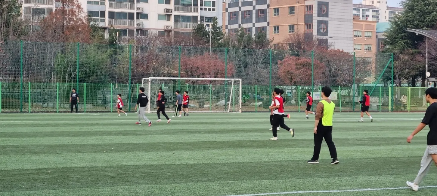 중등부 축구대결 (vs 부평감리교회)