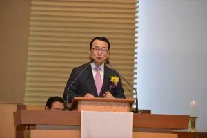 인천중앙지방 장로회장 이취임 예배(이용원 장로 회장 취임)