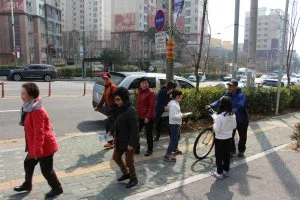 벧엘정철영어교실 교회앞전도