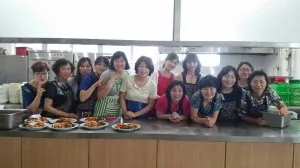 벧엘실버대학 삼계탕 대접