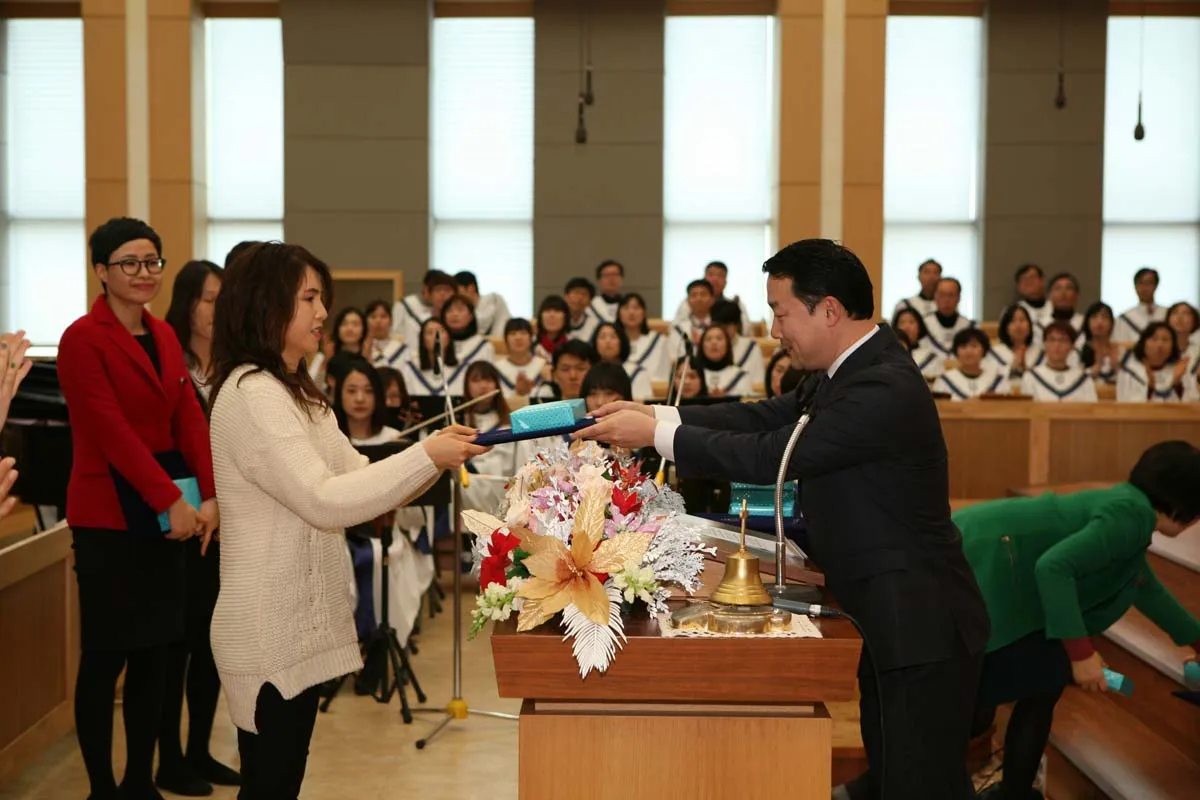 마더와이즈 전 과정 수료자 시상
