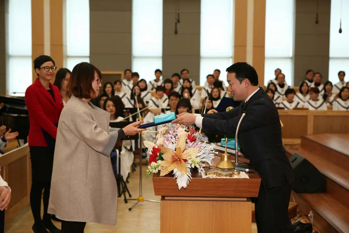마더와이즈 전 과정 수료자 시상