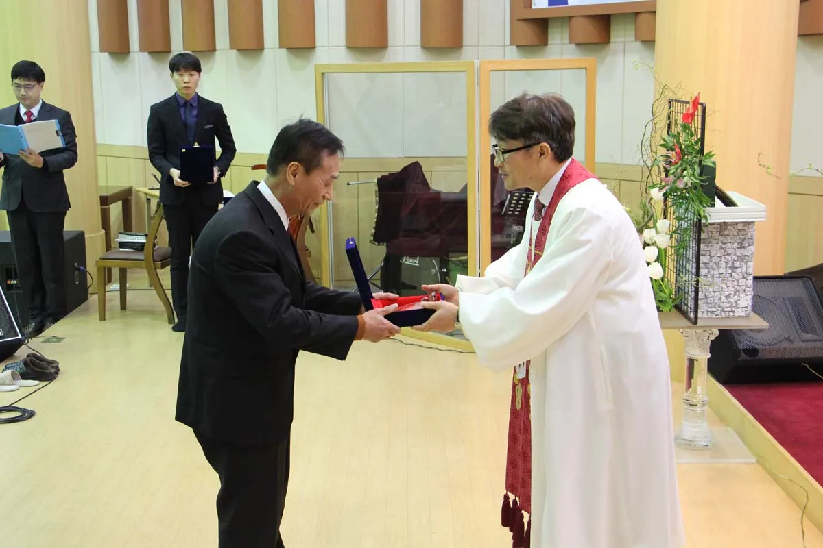 장로 안수식