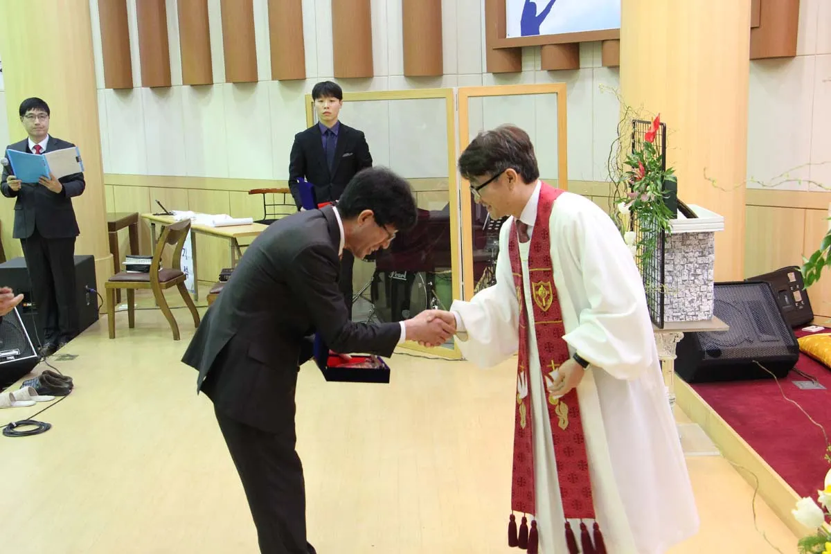 장로 안수식