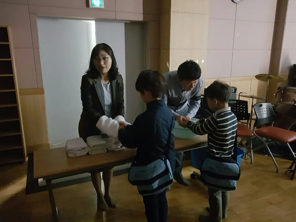 유초등부 애찬식 및 세수식 [종려주일]