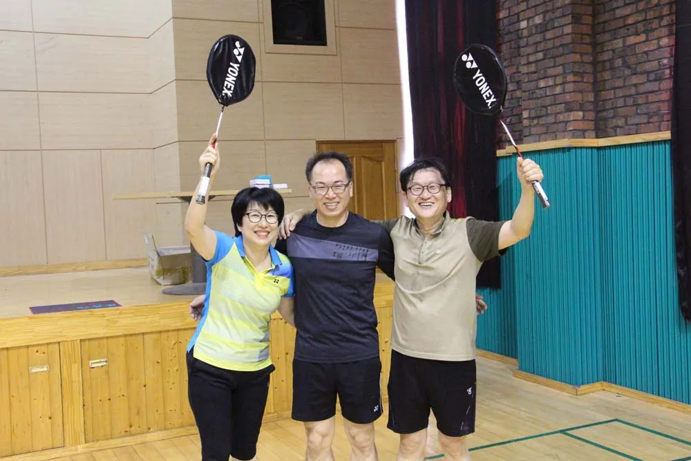담임목사님배 제1회 배드민턴 대회