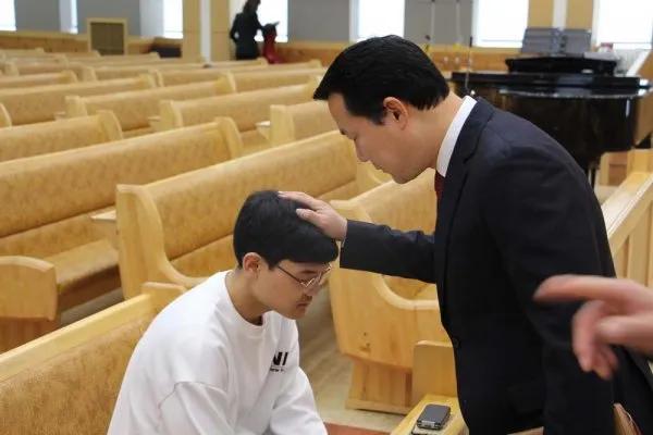 수험생 안수기도회