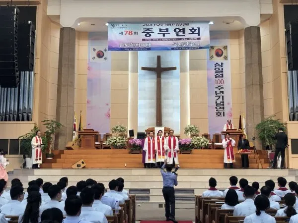 담임목사님 감리사 이임 및 이민규 수련목 목사 안수식