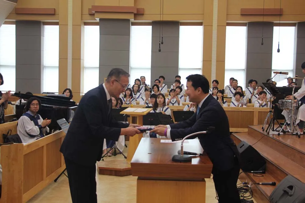 새가족교육 수료식